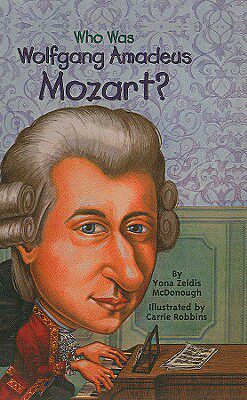 【预售】英文原版Who Was Wolfgang Amadeus Mozart?谁是莫扎特