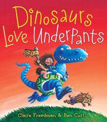 【预售】Dinosaurs Love Underpants