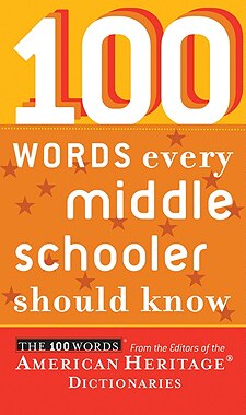 【预售】100 Words Every Middle Schooler Should Know