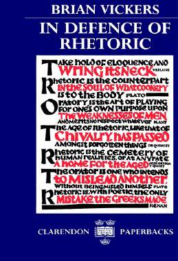 【预售】In Defence of Rhetoric