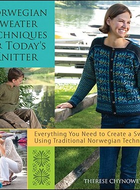 【预订】Norwegian Sweater Techniques For Today'S Knitter
