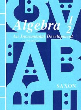 【预订】Algebra 1/2: An Incremental Development