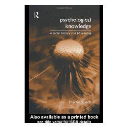 【预售】Psychological Knowledge: A Social History and