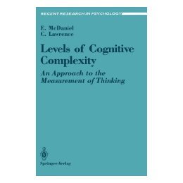 【预售】Levels of Cognitive Complexity: An Approach to the