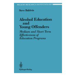 【预售】Alcohol Education and Young Offenders: Medium and