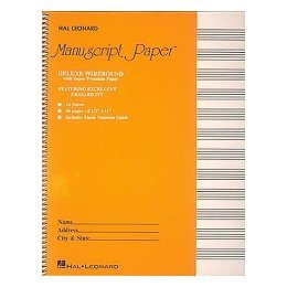 【预售】Deluxe Wirebound Super Premium Manuscript Paper