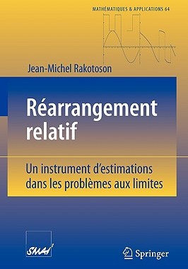 【预售】Rearrangement Relatif: Un Instrument D'Estimations