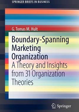 【预售】Boundary-Spanning Marketing Organization: A Theory