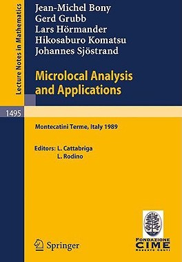 【预售】Microlocal Analysis and Applications