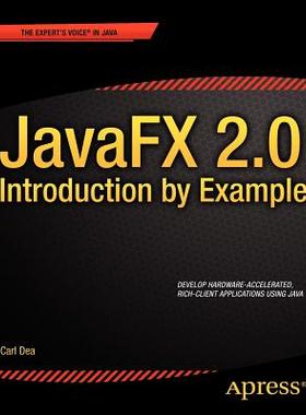 【预售】Javafx 2.0: Introduction by Example