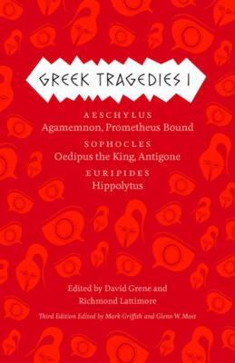【预售】Greek Tragedies 1: Aeschylus: Agamemnon, Prometheus