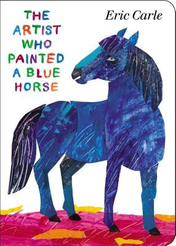 【预售】the artist who painted a blue horse