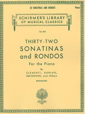 【预售】32 Sonatinas and Rondos: Piano Solo