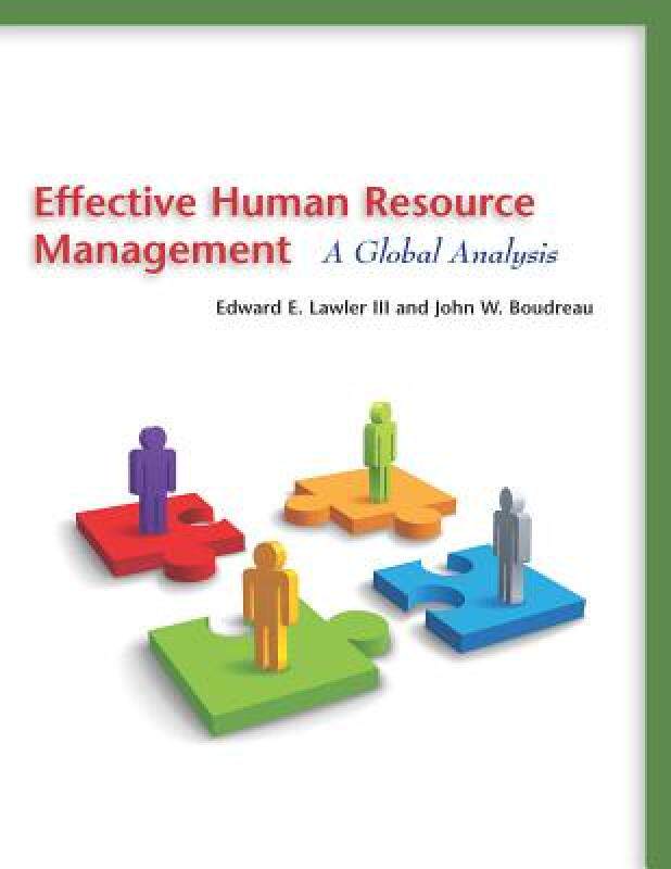 【预售】Effective Human Resource Management: A Global