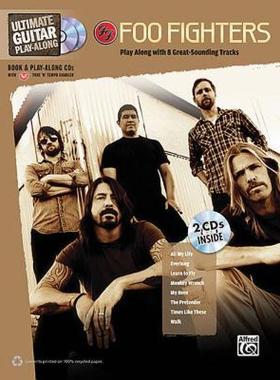 【预售】Foo Fighters - Ultimate Guitar Play-Along: Book/2-CD