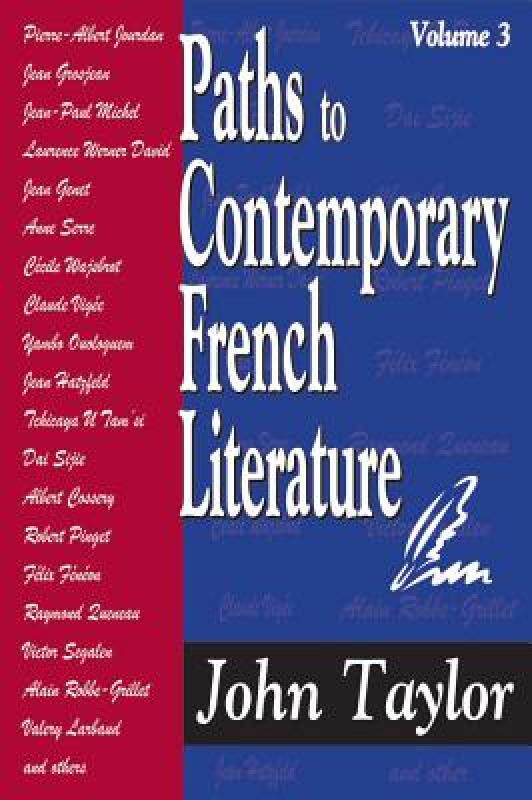 【预售】Paths to Contemporary French Literature, Volume 3
