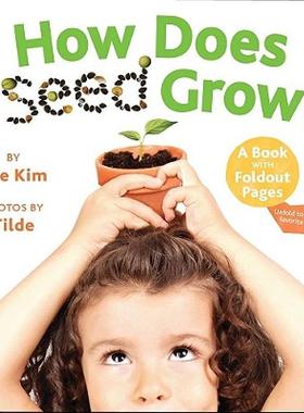 【预售】How Does a Seed Grow?: A Book with Foldout Pages