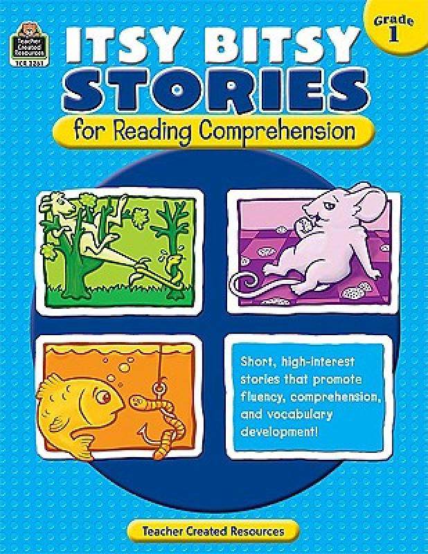 【预售】itsy bitsy stories for reading comprehension, grade