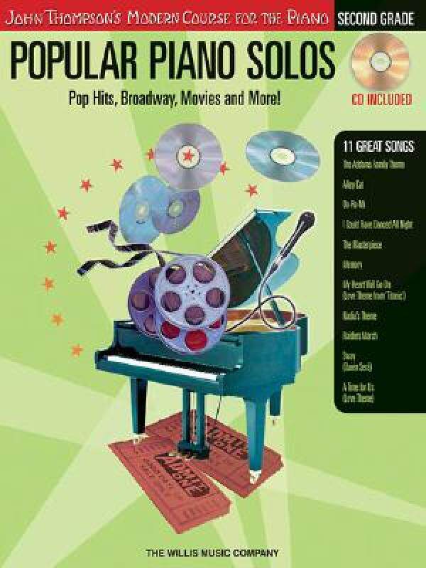 【预售】Popular Piano Solos - Grade 2: Pop Hits, Broadway