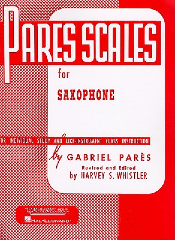 【预售】Pares Scales for Saxophone 书籍/杂志/报纸 原版其它 原图主图