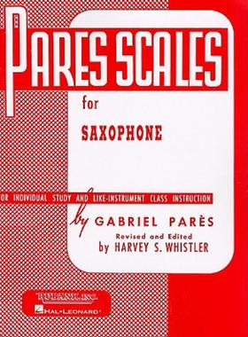 【预售】Pares Scales for Saxophone