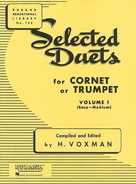 【预售】Selected Duets for Cornet or Trumpet, Volume I (Easy