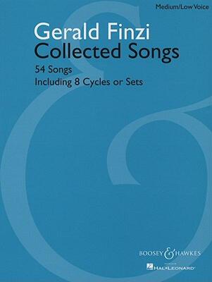 【预售】Gerald Finzi Collected Songs: 54 Songs, Including 8