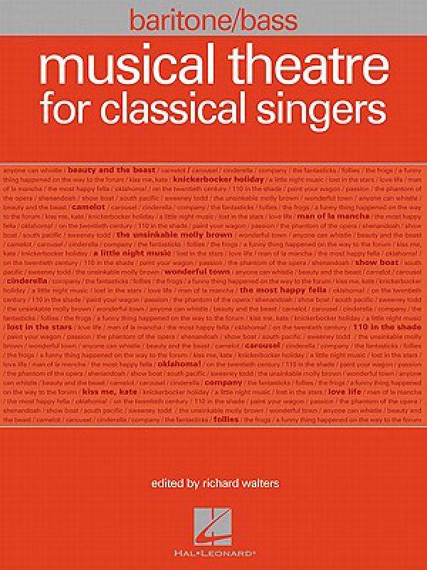 【预售】musical theatre for classical singers