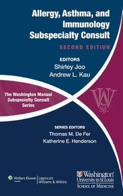 【预售】The Washington Manual of Allergy, Asthma, and