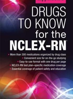 【预售】Lippincott's Drugs to Know for the NCLEX-RN