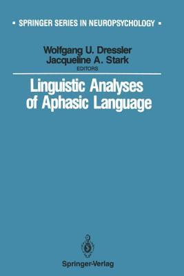 【预售】Linguistic Analyses of Aphasic Language