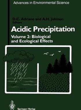 【预售】Acidic Precipitation: Biological and Ecological