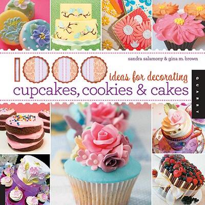 【预售】The 1,000 Ideas for Decorating Cupcakes, Cookies