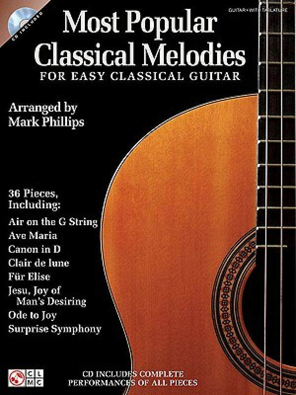 【预售】most popular classical melodies for easy classical