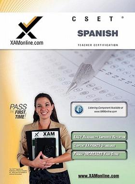 【预售】Cset Spanish Teacher Certification Test Prep Study