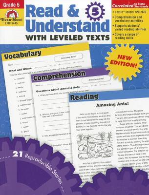【预售】Read & Understand with Leveled Texts, Grade 5