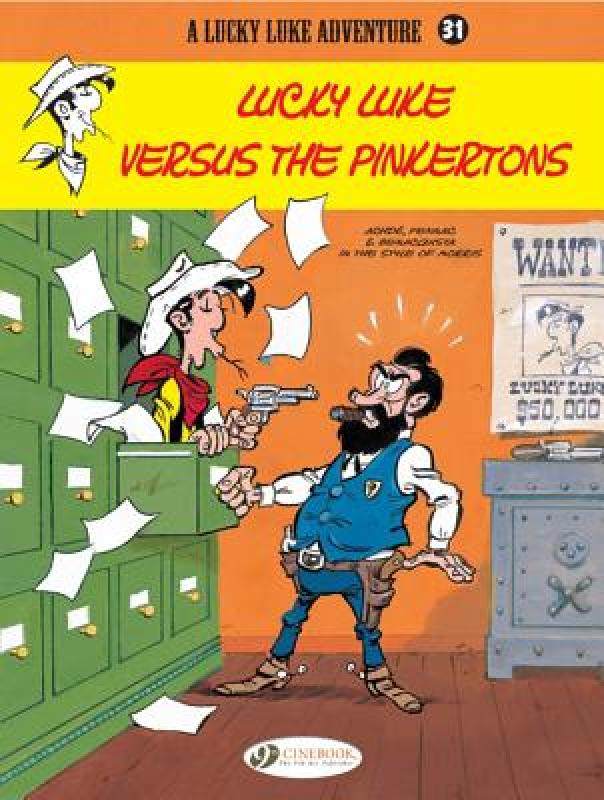 【预售】Lucky Luke Versus the Pinkertons: Lucky Luke Vol.