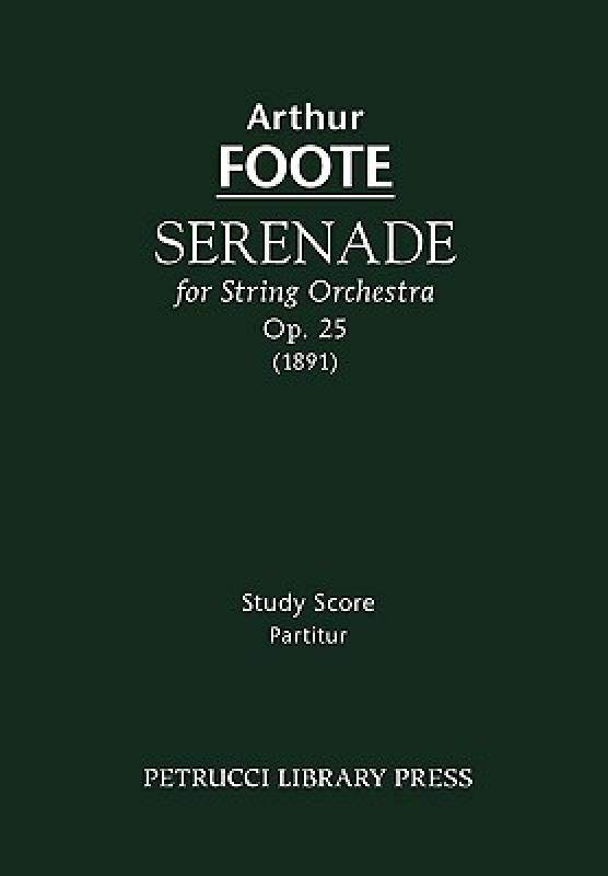 【预售】Serenade for String Orchestra, Op. 25 - Study Score