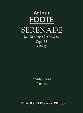 【预售】Serenade for String Orchestra, Op. 25 - Study Score