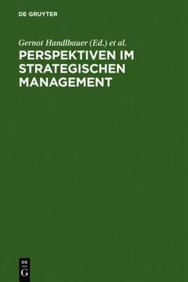 【预售】Perspektiven Im Strategischen Management: