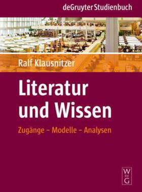 【预售】Literatur Und Wissen