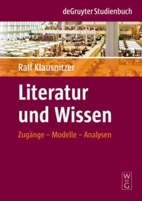 【预售】Literatur Und Wissen