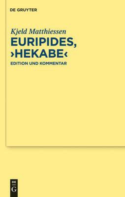 【预售】Euripides, 