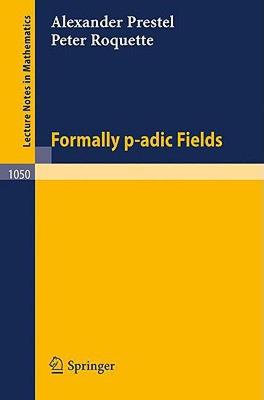 【预售】Formally P-Adic Fields