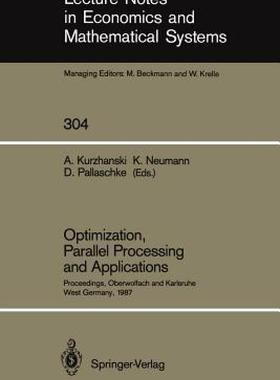 【预售】Optimization, Parallel Processing and Applications: