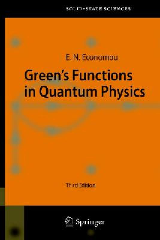 【预售】Green's Functions in Quantum Physics