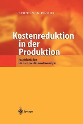 【预售】Kostenreduktion in Der Produktion: Praxisleitfaden