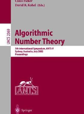 【预售】Algorithmic Number Theory: 5th International