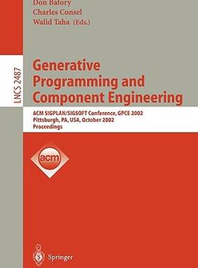 【预售】Generative Programming and Component Engineering:
