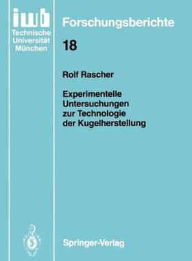 【预售】Experimentelle Untersuchungen Zur Technologie Der